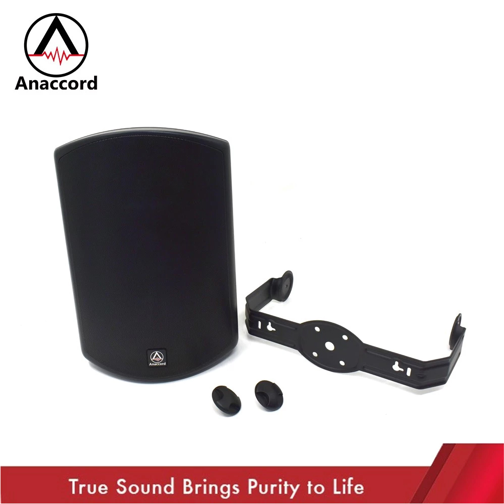 Anaccord 雅那歌音響 DG-80T 黑色 | IPX66全天候防水 | 8吋壁掛重低音揚聲器組 | 戶外劇院/景觀音響推薦｜一對 經典黑 現貨 家樂福線上, , large