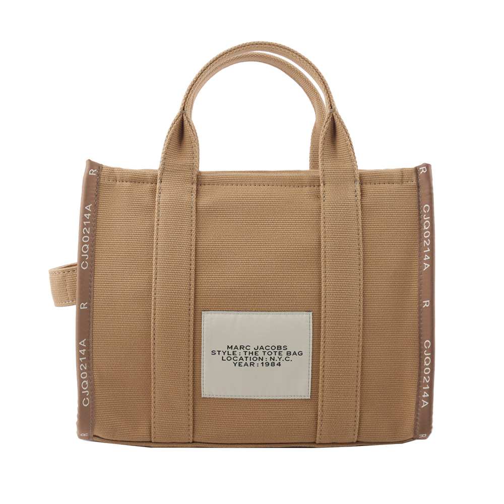 MARC JACOBS THE JACQUARD TOTE 雙色中款托特包/駝色, , large
