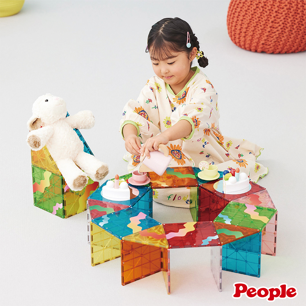 【唯可】People 益智磁性積木-LARGE大尺寸組合, , large