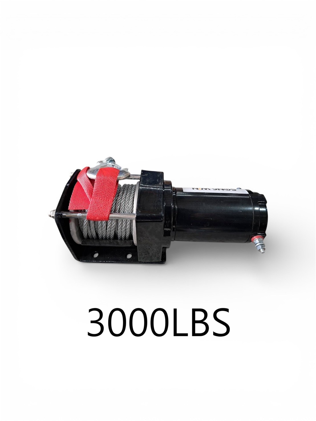 WIN五金 松盈牌DC-12V/24V LBS-3000 車用捲揚機付無線遙控 捲揚機 電動吊車 吊車 電動絞盤 電動捲線機 車用救援, , large