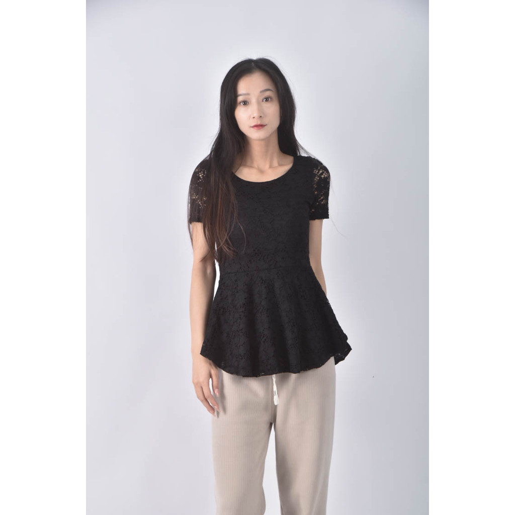 (L) uniqlo棉質假口袋灰色長褲二手衣, , large