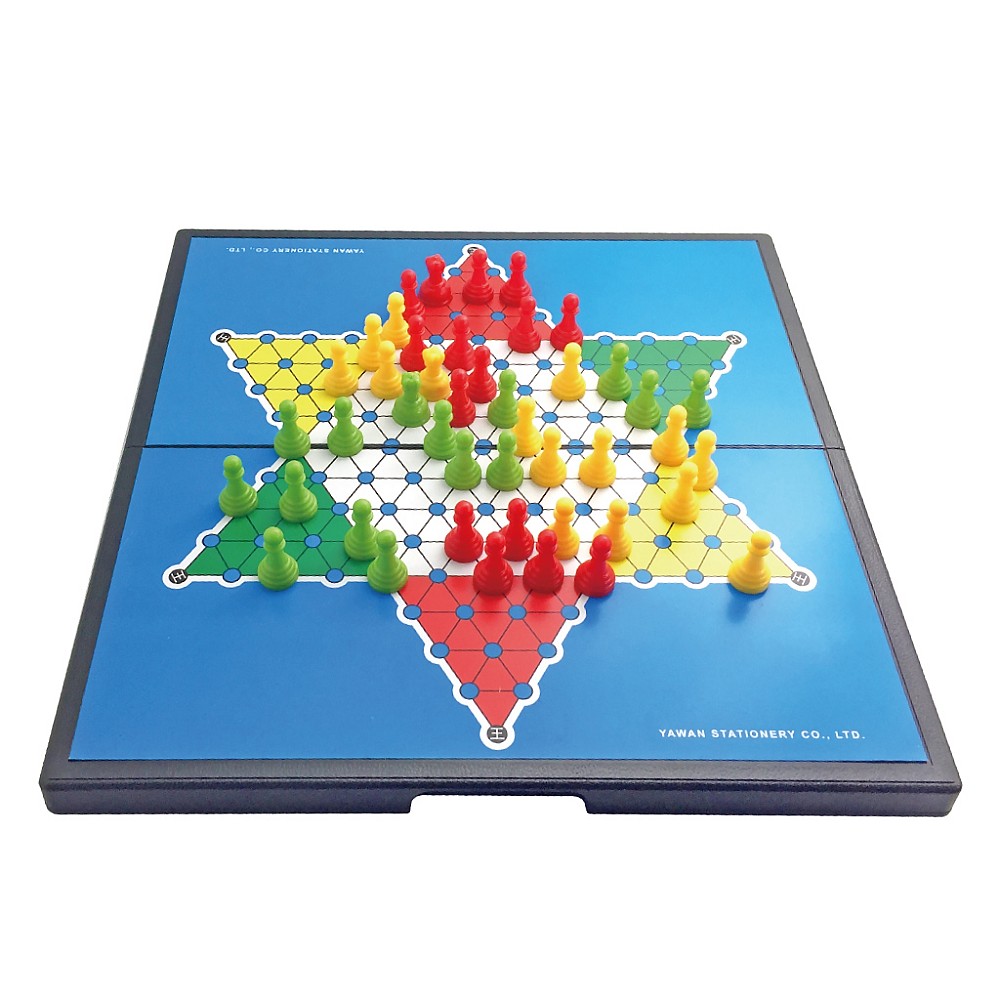 【龍品文創】大富翁 G801 經典 磁石大跳棋, , large