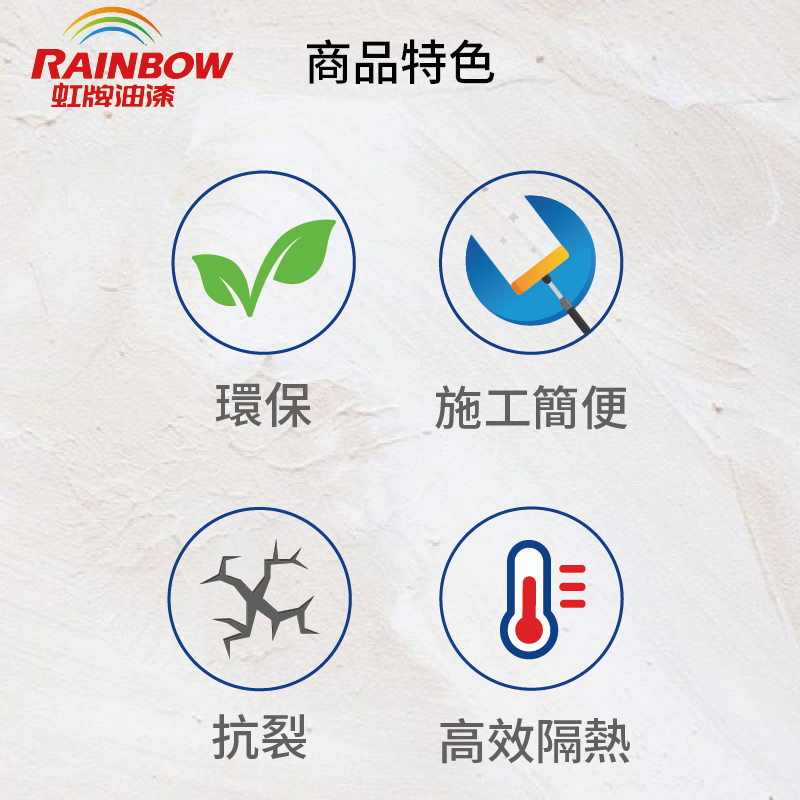 〔虹牌〕424漏克補水性防水塗料08草綠, , large