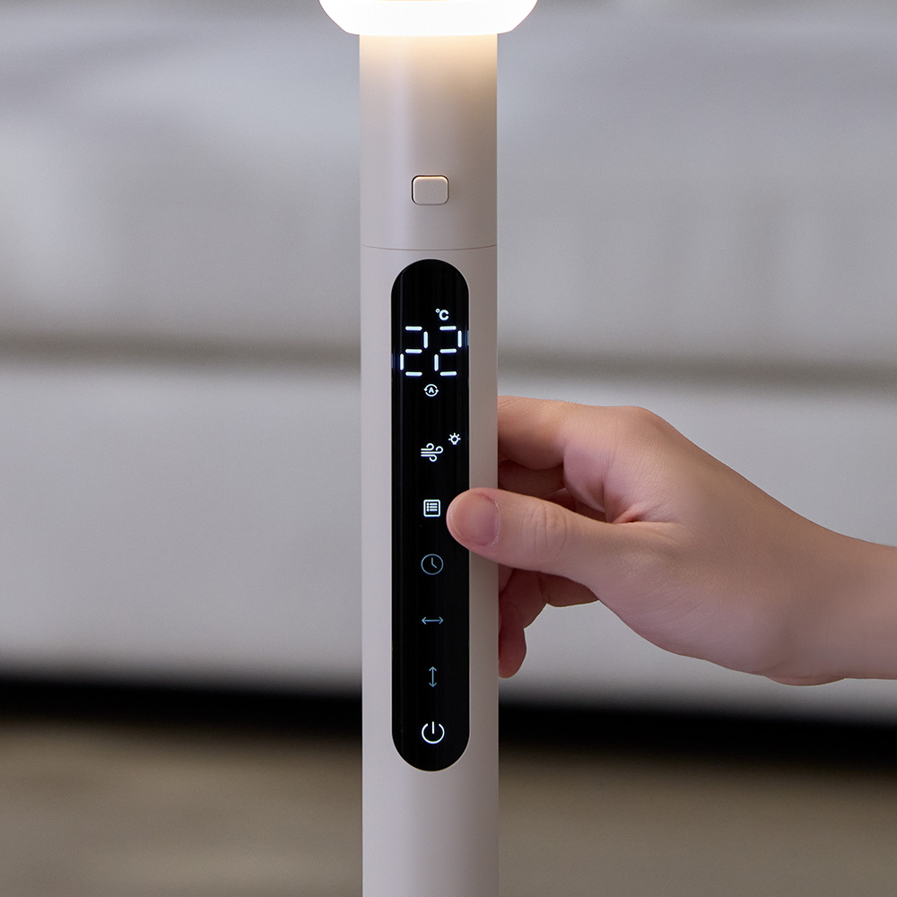 【丞洋企業】ARTISAN 3D無線循環風扇LF1404W-杏色(台灣品牌), , large