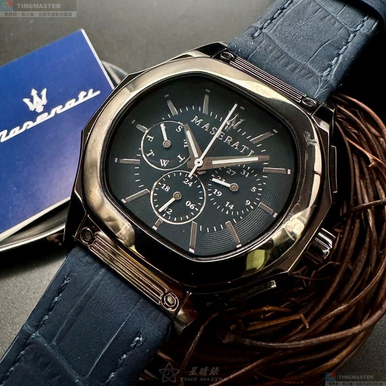 [TIMEMASTER] MASERATI watch, 46mm, R8851116001, , large