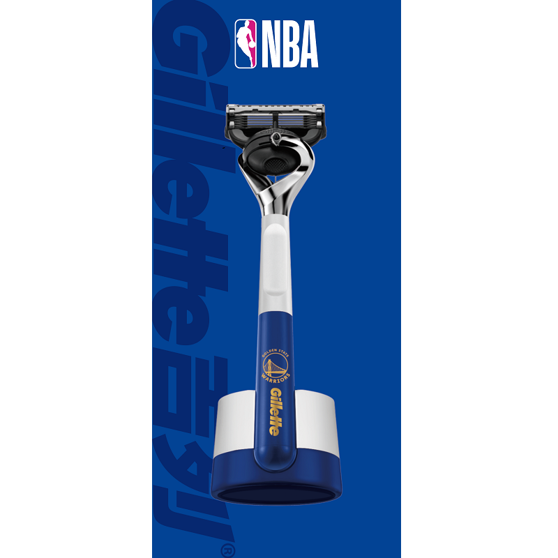 GLT NBA WARRIORS PROGLIDE 4U + STAND, , large