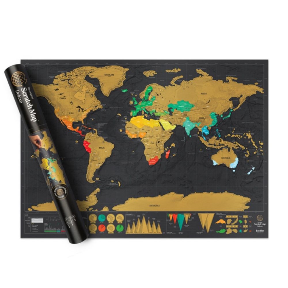Deluxe Scratch Map