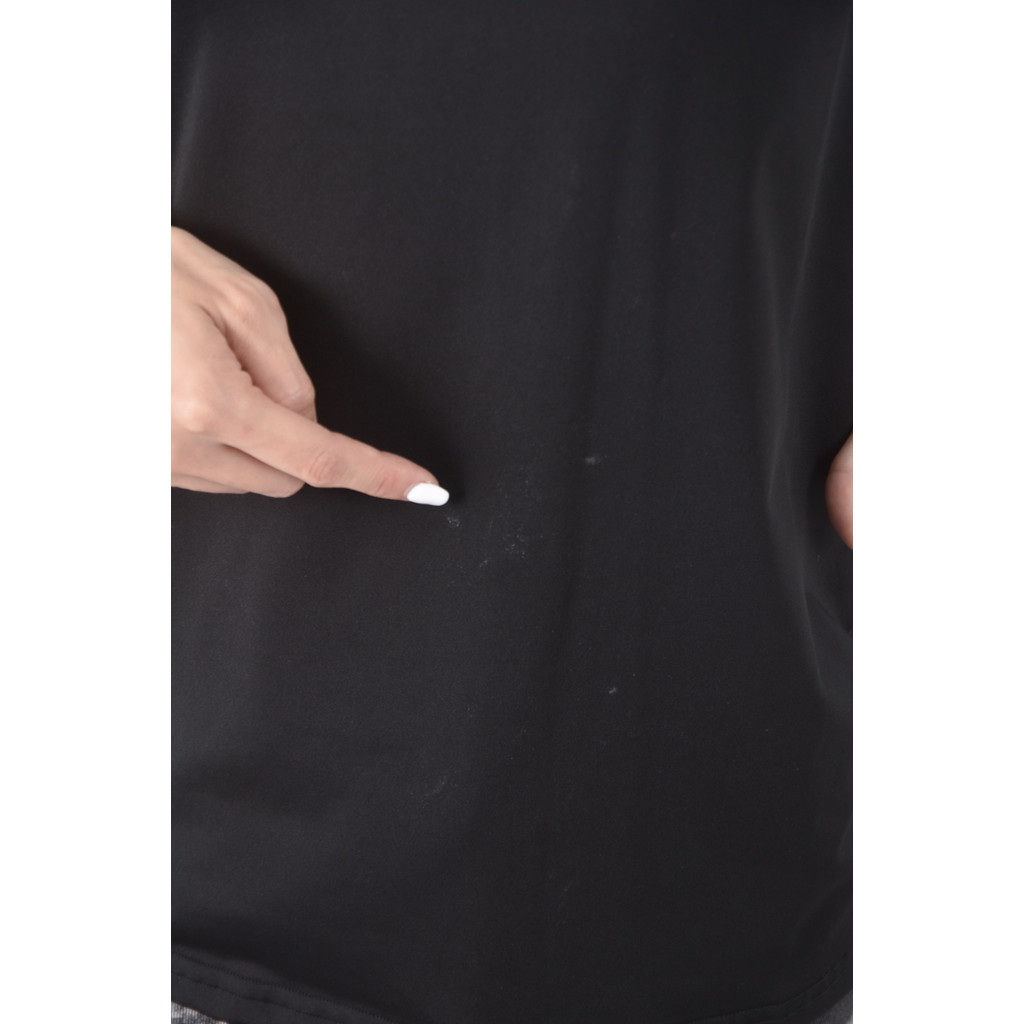 (L) 無袖黑色上衣二手衣, , large