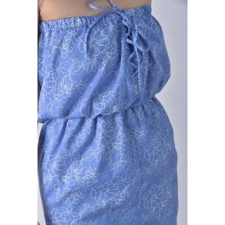 (2XL) royal party花卉藍色長裙二手衣, , large