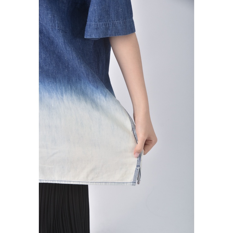 (XL) tommy hilfiger質感丹寧牛仔棉質純棉藍色短袖上衣二手衣, , large