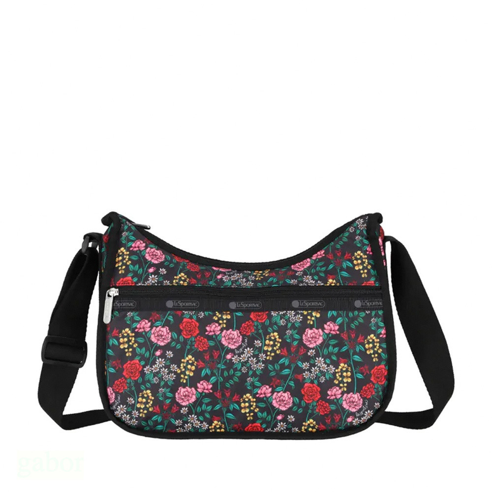 LeSportsac Classic Hobo 經典斜背包 送禮-馥郁花語, , large