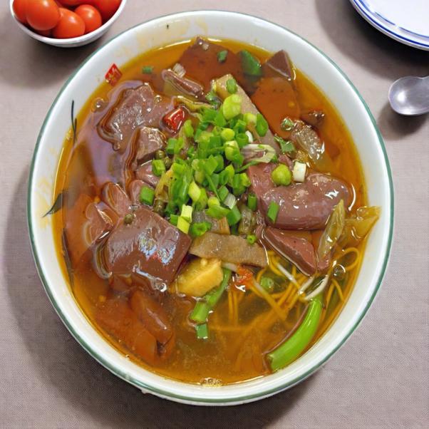 躍進【台灣蘇伯Soup】麻辣鴨血麵 蒟蒻燕麥纖維麵 火鍋湯底 非基改 純正鴨血 麻辣火鍋 美食麻辣鴨血 加熱即食 料理包 常溫保存湯底 蒟蒻麵+鴨血好吃 讚!, , large