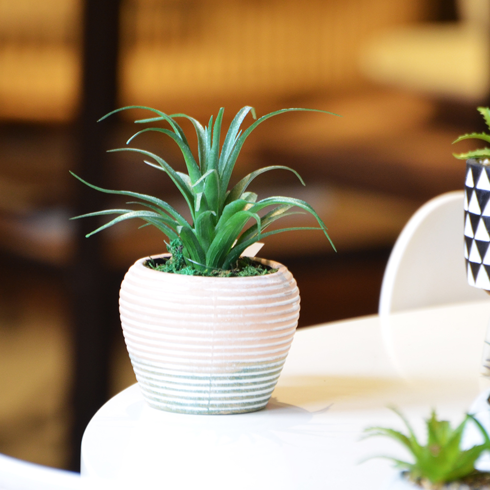 ARTIFICIAL PLANT W/POTTERY POT, , large