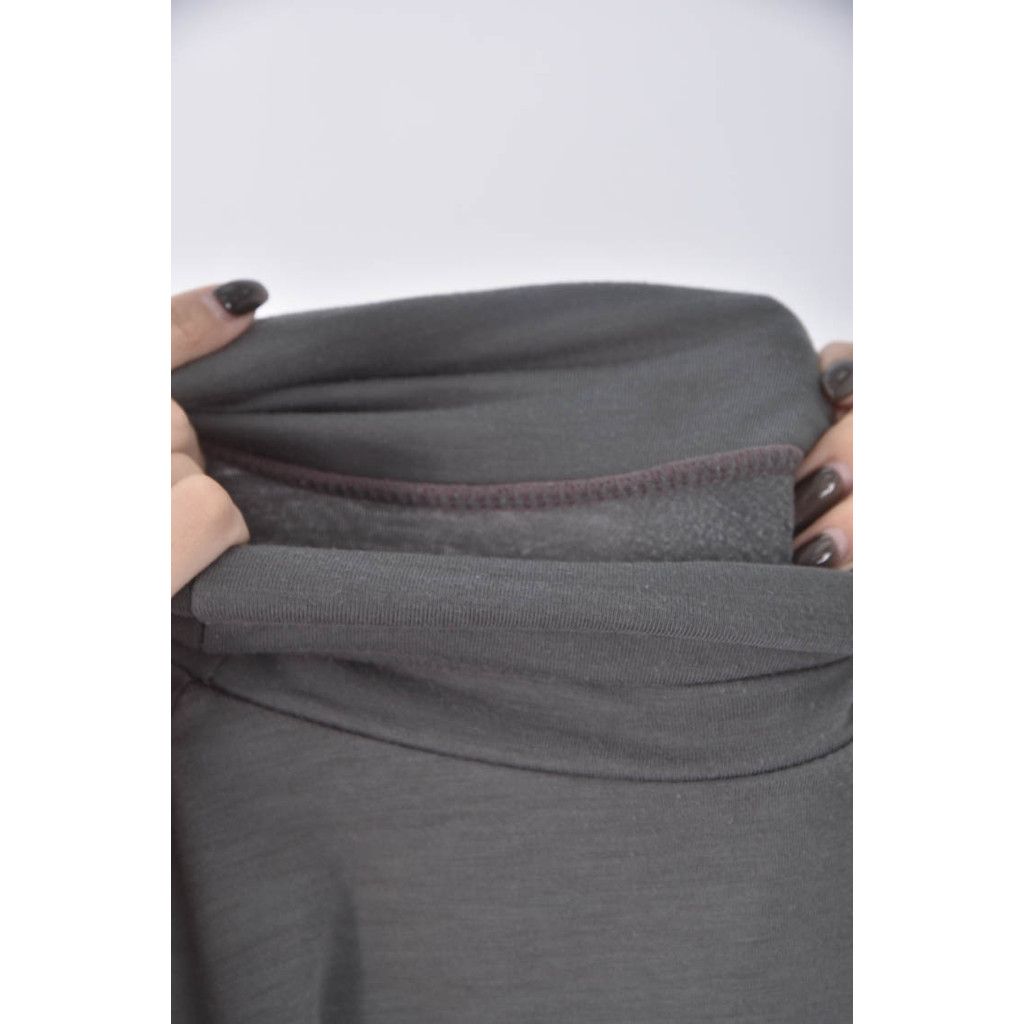 (S) 【又又私服】運動高領綠色長袖上衣二手衣, , large