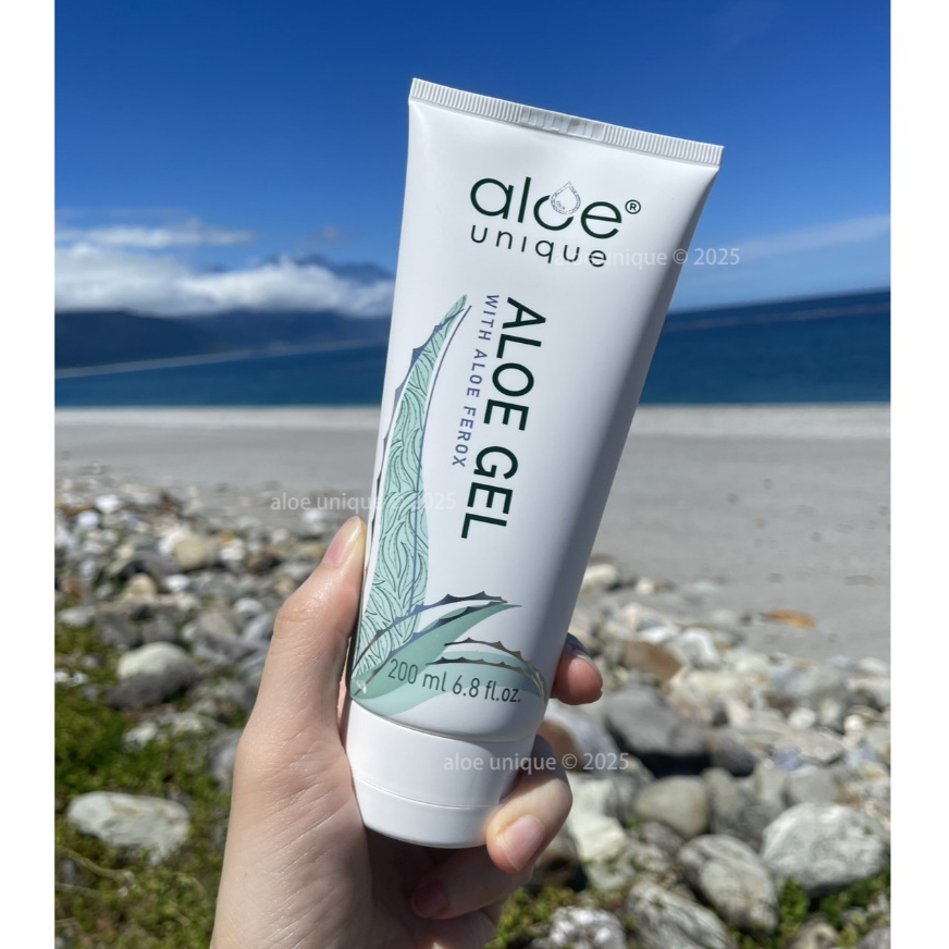 aloe unique 優尼客 開普蘆薈凝膠 200ml 曬後 舒緩 蘆薈膠 保濕 敷臉, , large