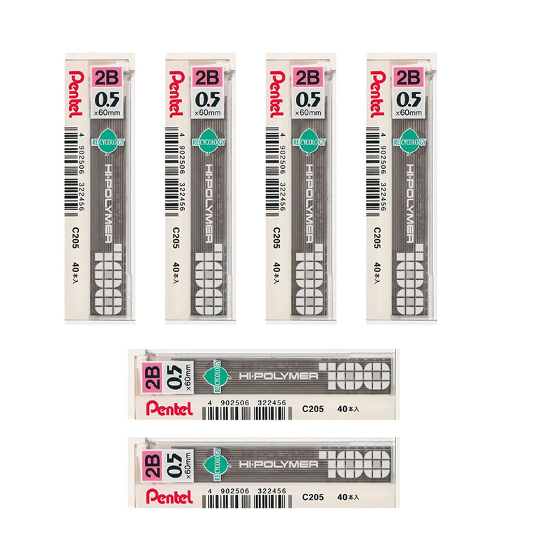 飛龍WPC205-2B6自動鉛筆芯2B-6, , large