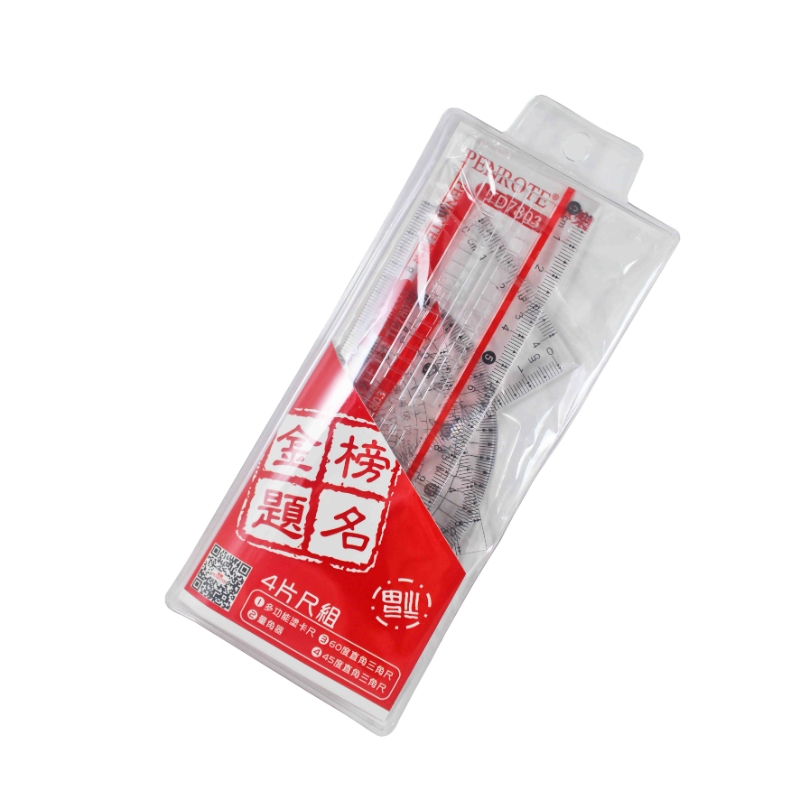【PENROTE 筆樂】祈福繪圖套尺, , large