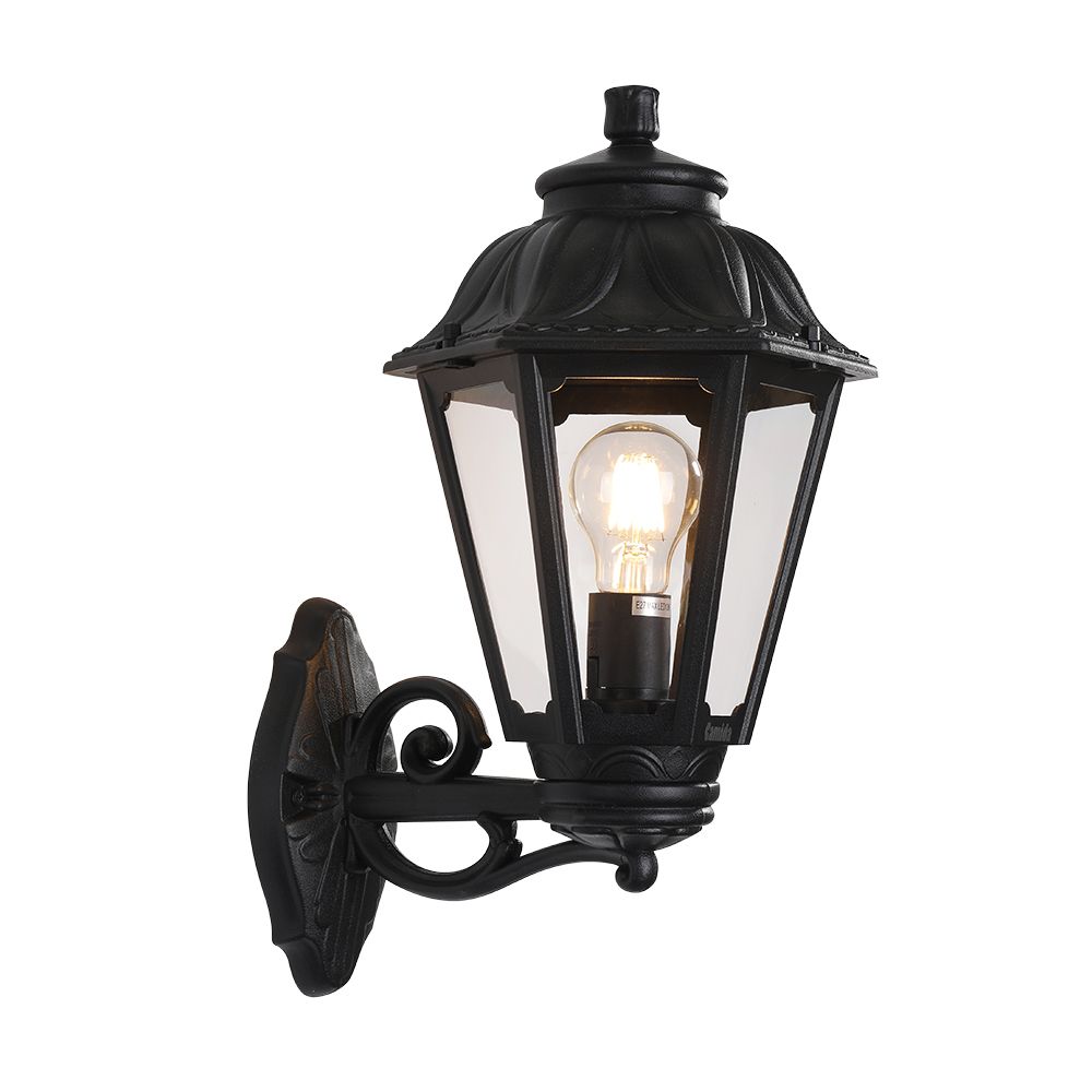 【卡米達】E27戶外庭園壁燈(CA1031WBK)