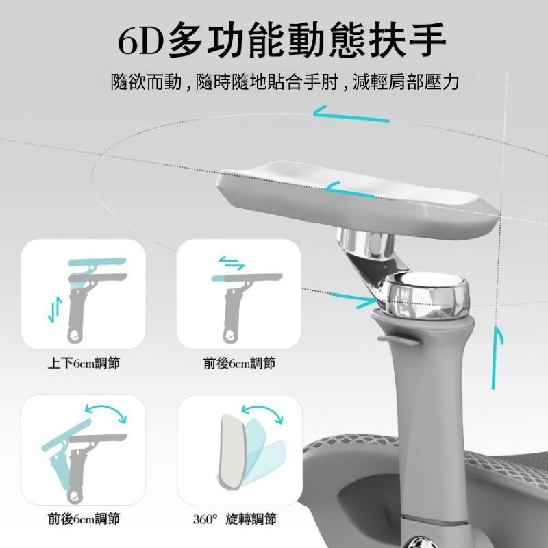 [C&D]專家級人體工學椅-質感灰, , large