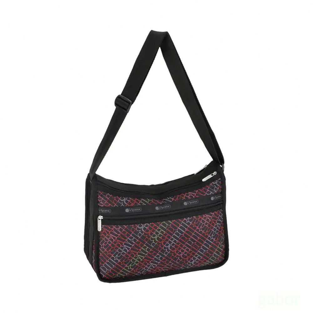 LeSportsac Deluxe Everyday Bag 奢華斜背包 送禮-霓光字舞, , large