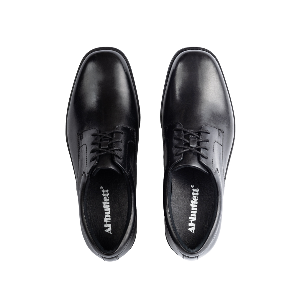 【AHbuffett防滑鞋】AH-18 防滑 牛皮 王子鞋 EVA鞋底 寬楦 真皮皮鞋 氣墊腳感 男鞋 防滑工作鞋 止滑鞋 上班族 餐廳外場, , large