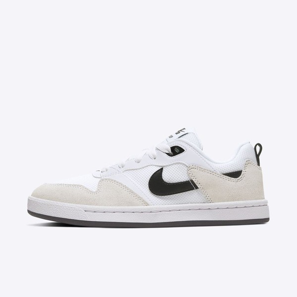 Kixpress-Nike Wmns SB Alleyoop 女 滑板鞋 運動休閒鞋 緩震 舒適 白黑 [CQ0369-100], , large