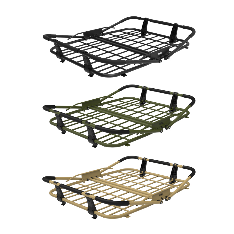 【3D OUTDOOR】可收折多功能車頂行李盤/1Y1-0-541/ L/軍綠, , large
