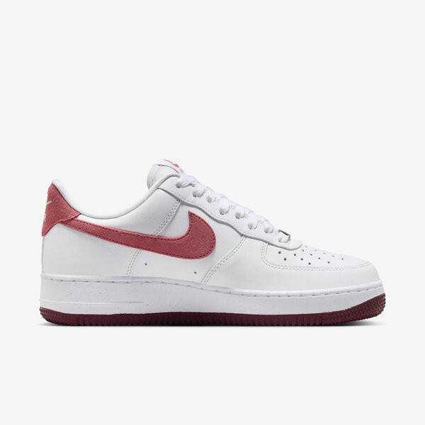 Kixpress-Nike W Air Force 1 '07 女 休閒鞋 運動 經典 AF1 穿搭 白紅 [FQ7626-100], , large
