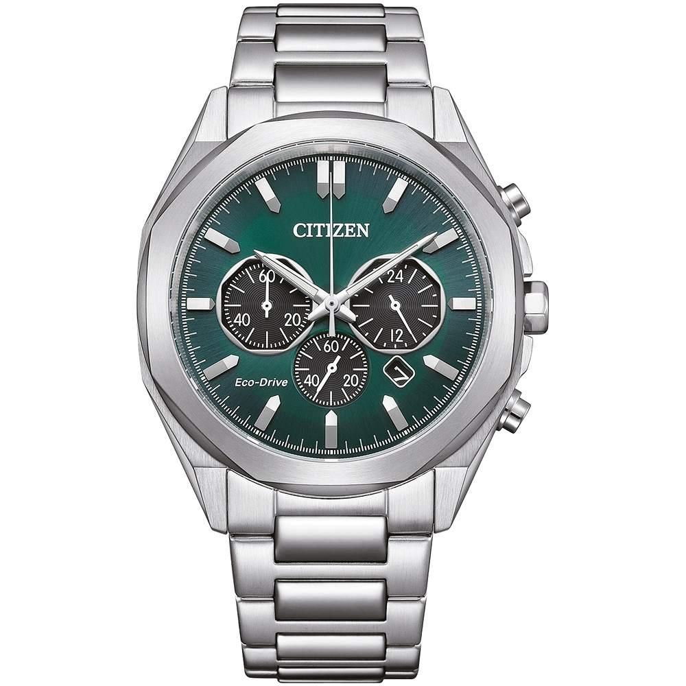 CITIZEN 星辰 光動能紳士計時手錶 CA4590-81X