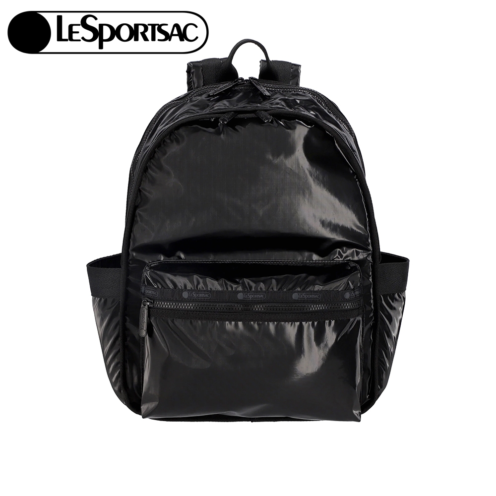 |快速出貨|Lesportsac ROUTE BACKPACK 健行後背包 -閃耀黑, , large