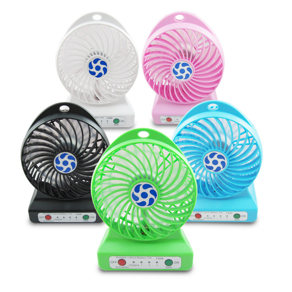FN27 Advanced Dual-Battery Powerful Mini Fan, with 4 Free Gifts, Random Color, 顏色隨機出貨, large