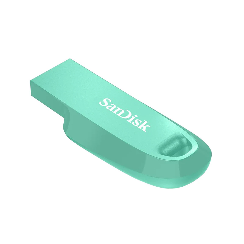 【SanDisk】Ultra Curve 256G 綠色 USB 3.2 隨身碟 讀取速度 100MB/s, , large
