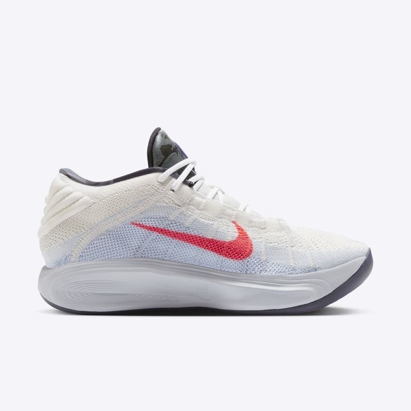 [Kixpress] Nike G.T. Hustle 3 EP 男 籃球鞋 運動 球鞋 緩震 耐磨 淺灰 橘紅 [HQ3453-060], , large