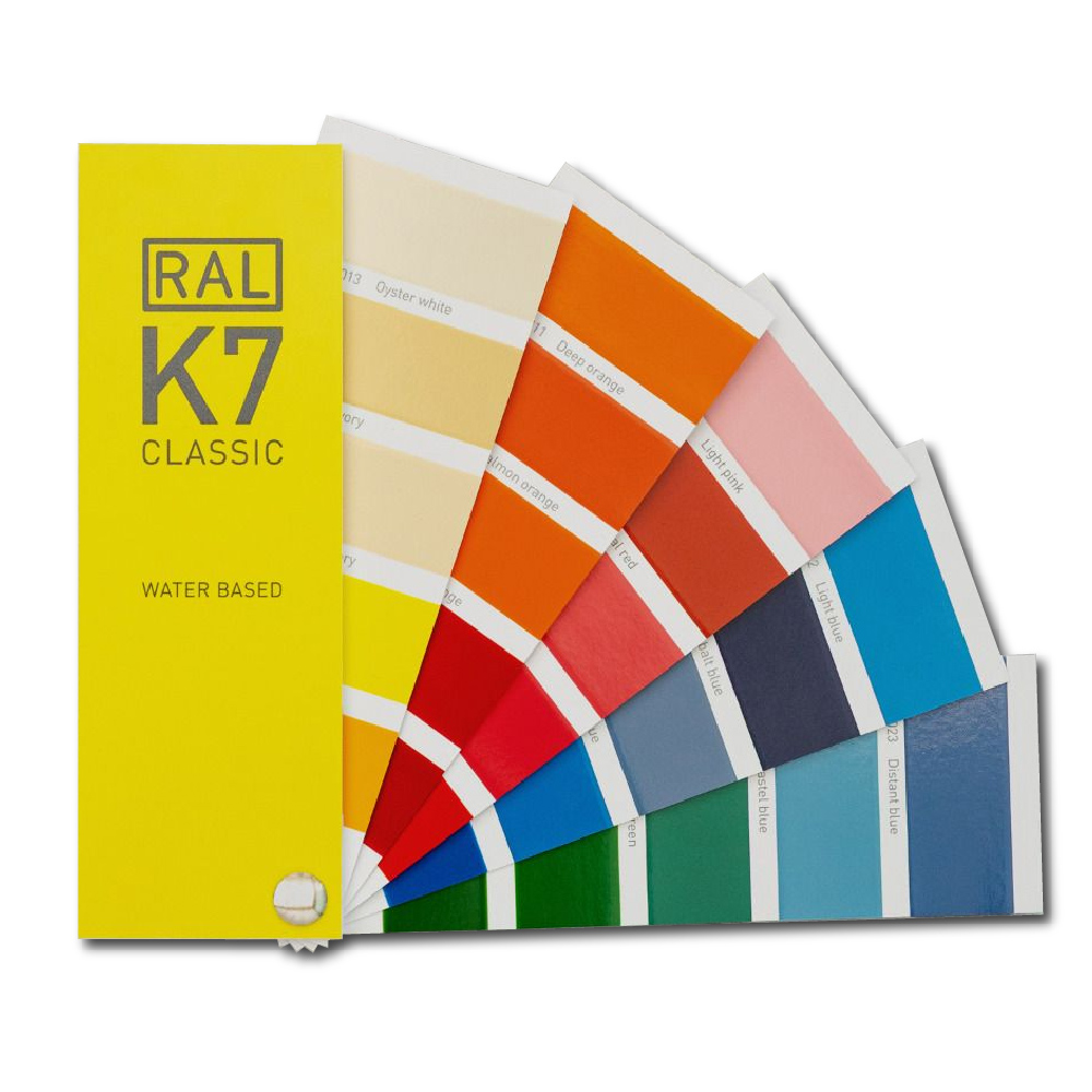 RAL 勞爾 週年紀念 限量版 Classic Color  工業建築設計塗料通用 色卡 /本 K7  (4碼216色單頁五色), , large
