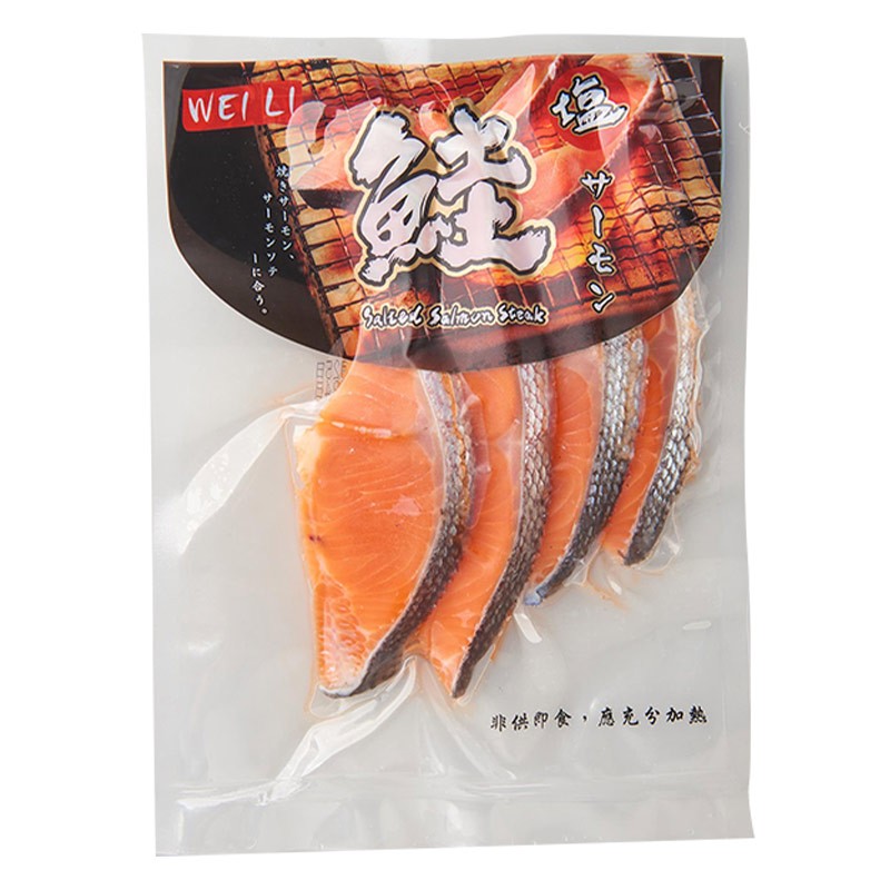 鹽漬鮭魚片 300g, , large