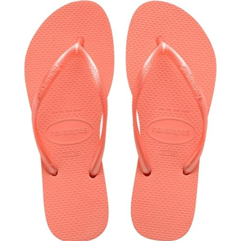 [巴拉娜巴西人字拖專賣店] Havaianas哈瓦仕 夾腳拖/人字拖鞋 SLIM 沙灘 海灘 海邊 經典 女款新款, , large