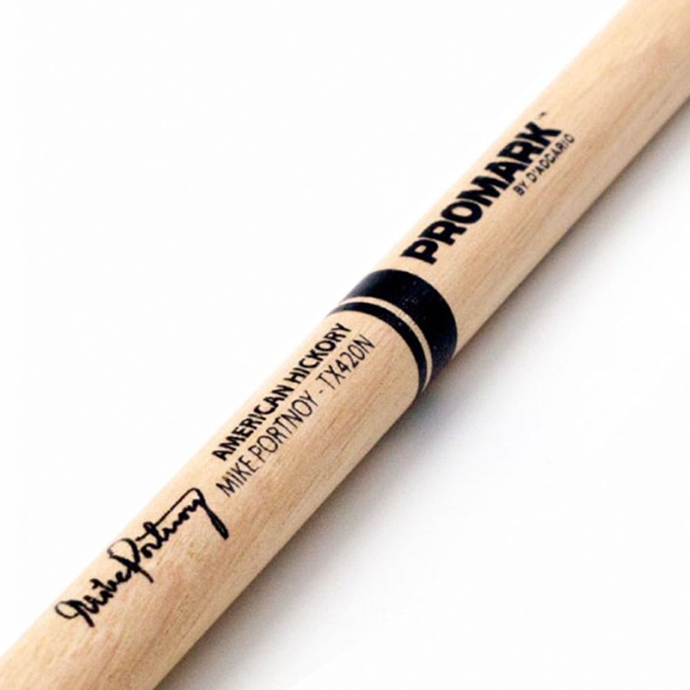 PROMARK TX420N 7A Mike Portnoy 簽名款 胡桃木膠頭鼓棒【敦煌樂器】, , large