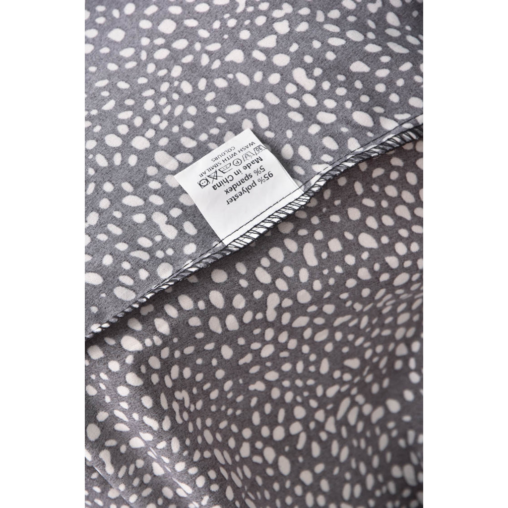 (L) zanzea點點黑色洋裝二手衣, , large