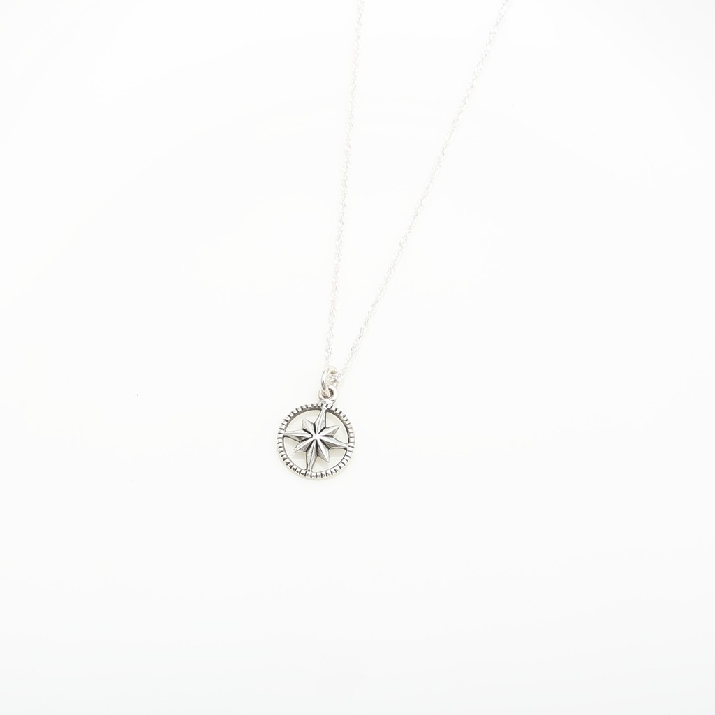 【Angel & Me】Lucky Compass North Star (Small) s925 sterling silver necklace gift, , large