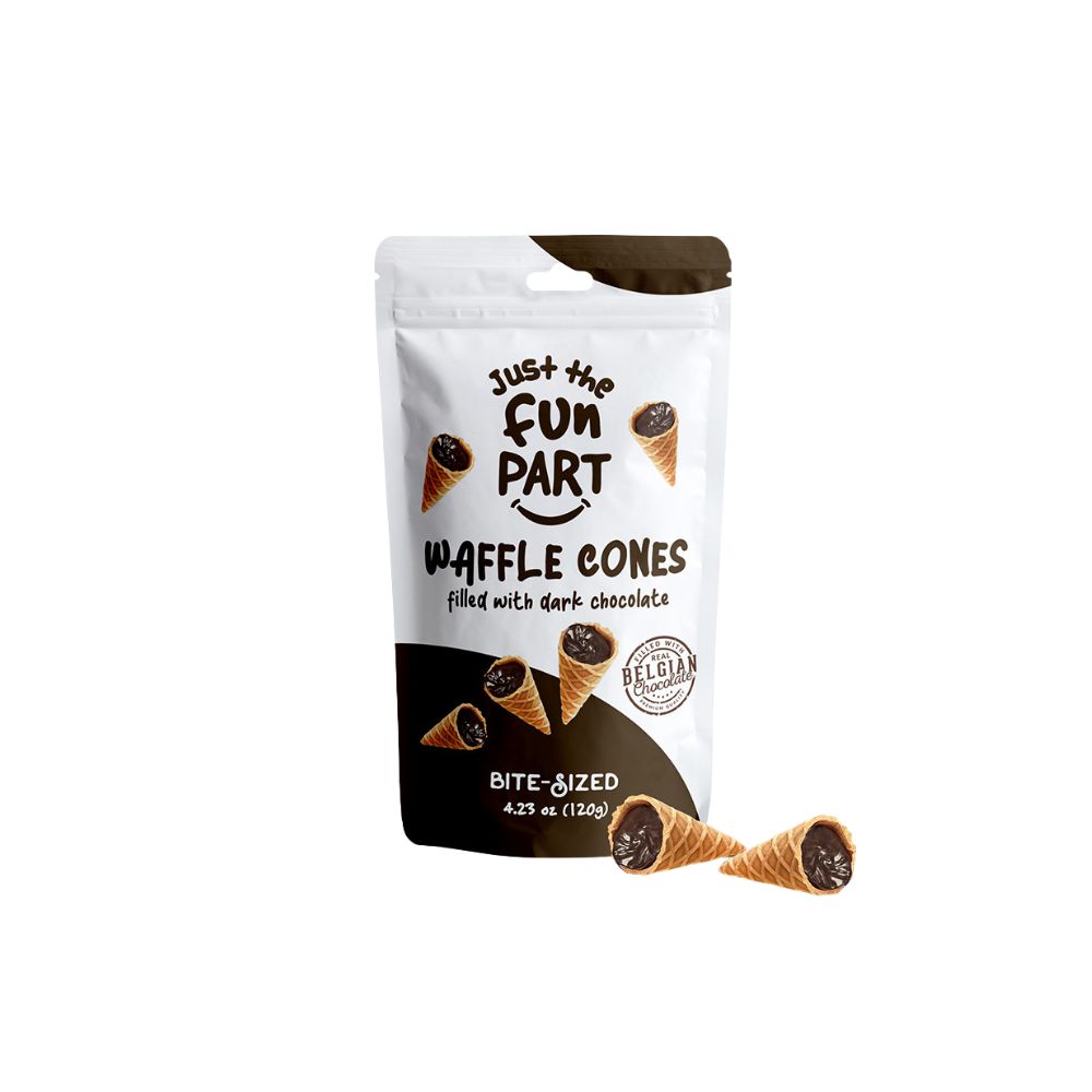 Waffle Cones-Dark Chocolate, , large