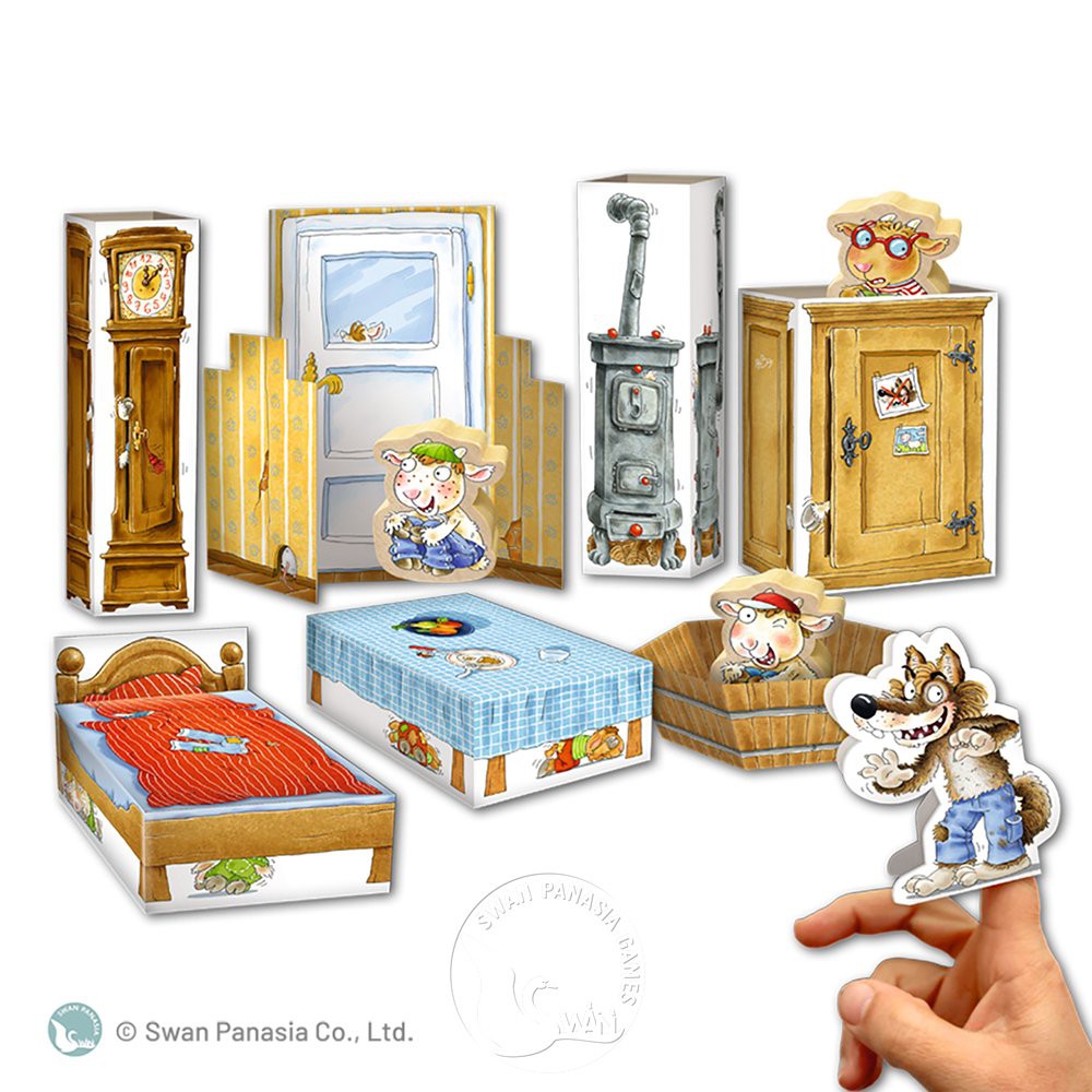 【新天鵝堡桌遊】小羊躲妙妙, , large