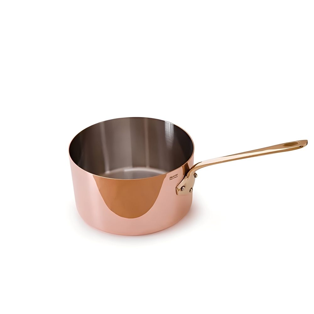 MAUVIEL-M&rsquo; H&eacute;ritage紅銅單手鍋(附蓋)-14cm, , large