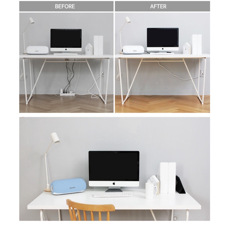 *需預訂【KAPAMAX】MULTI TAB延長線整理盒  (82300)藍, , large