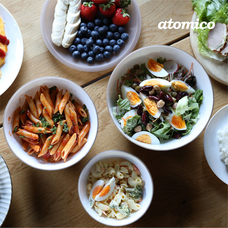 ANTIBACTERIAL HEAT-RESISTANT BOWL&COLANDER 5PCS/SET, , large