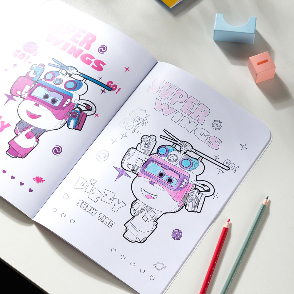 【得力Deli】Super Wings圖畫本, , large