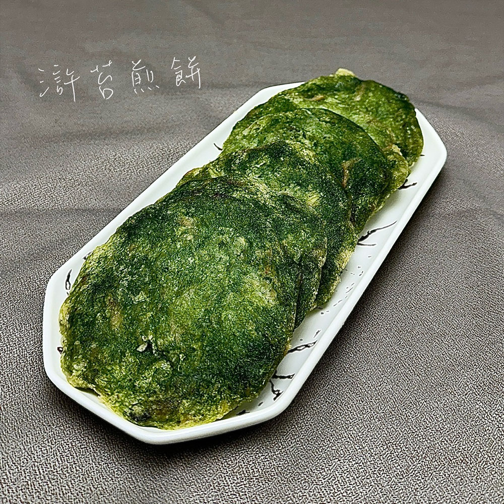 【如意生技】純素滸苔煎餅8包(500g/包〉(免運費), , large