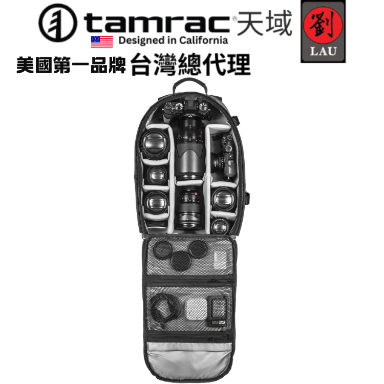 [劉氏國際](最後一個5折)Tamrac Pasadena Camera Backpack T2820-1919 傳說系列輕便雙肩後背包, , large