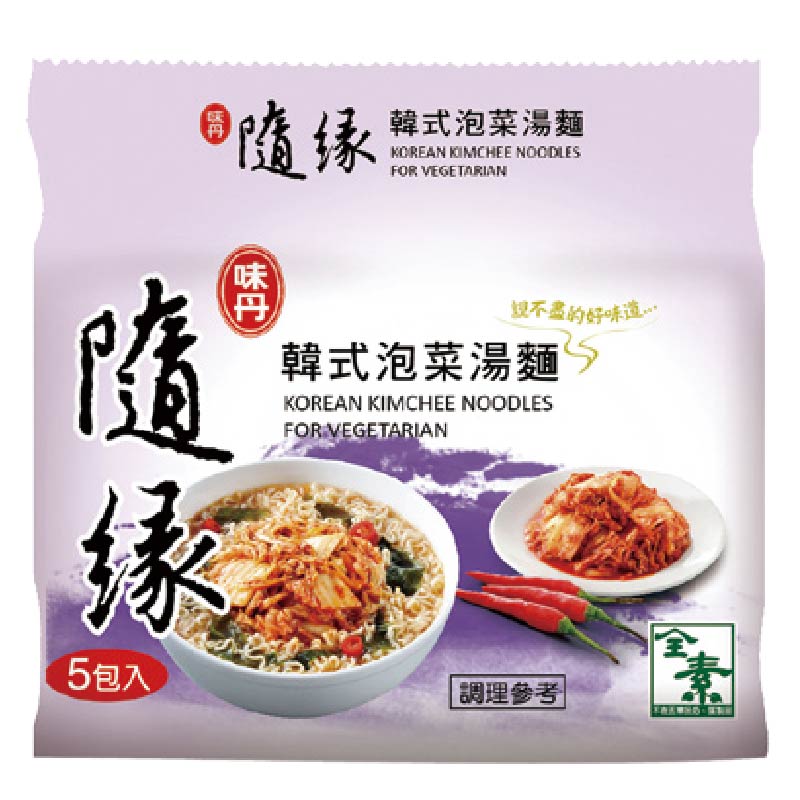 隨緣韓式泡菜湯麵(包)75g, , large