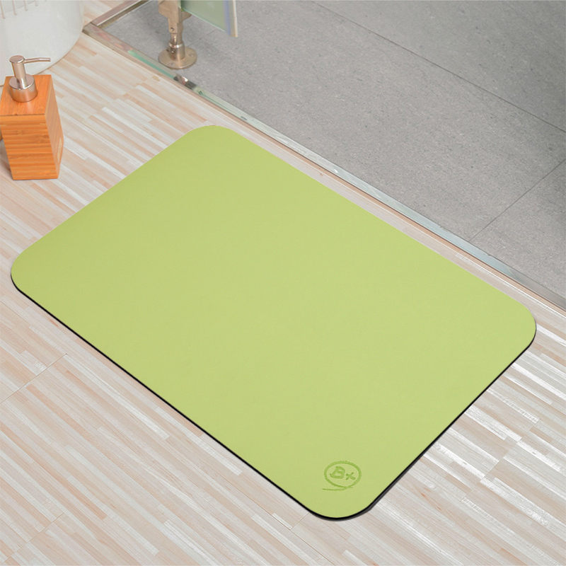 【Monster】 Soft Diatomaceous Earth Absorbent Mat (60x40cm) &ndash; Grass Green, , large