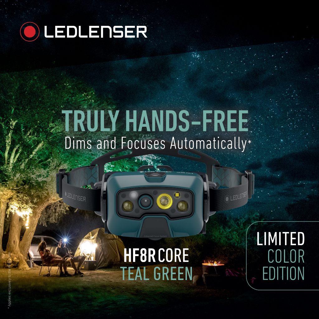 【德國Ledlenser】HF6R Core 充電式數位調焦頭燈湖水綠配色限量版, , large